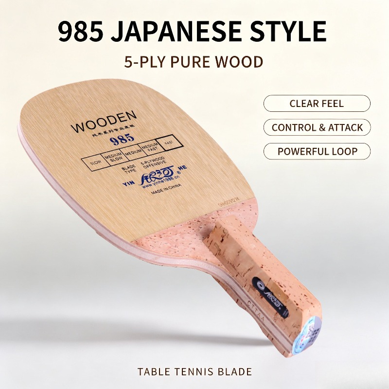 Table Tennis Paddles - YINHE 985 Japon Penhold Masa Tenisi