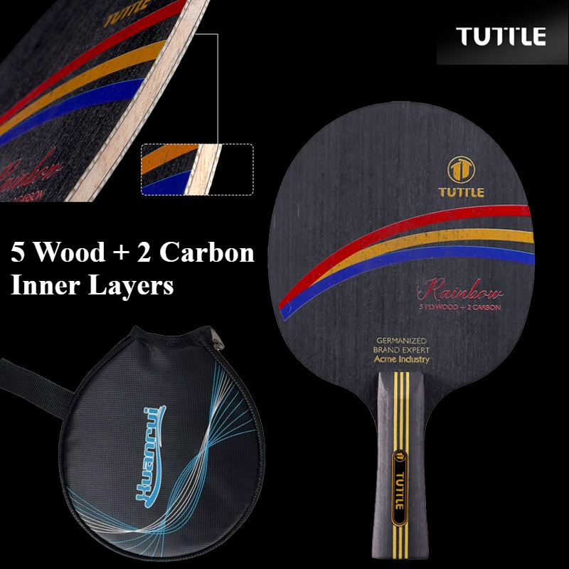 TUTTLE Siyah Gökkuşağı İç Karb - Table Tennis Player incelemesi ve fiyatı