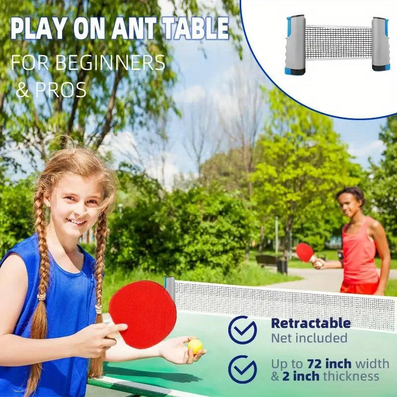 Geri çekilebilir Masa Tenisi A - Table Tennis Net incelemesi ve fiyatı